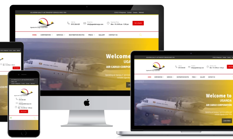 Othware - Website Design for an Airline Company