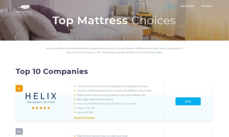 UPQODE - TOP MATRESS