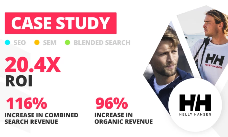 LION Digital - Blended Search Marketing Case Study for Helly Hansen | LION Digital