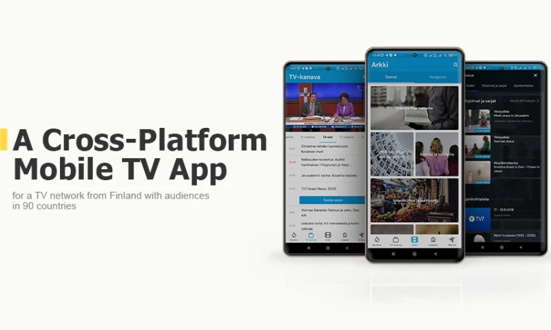 A Cross-Platform Mobile App for TV Streaming