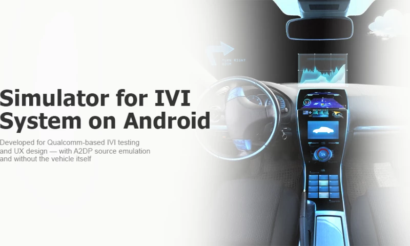 Promwad - Simulator for Qualcomm-Based IVI System
