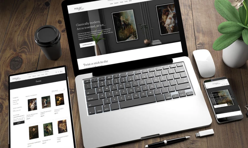 MALO Creative Media - MALO Art - eCommerce Web Development