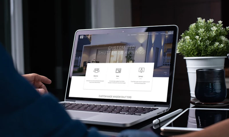 MALO Creative Media - Shutter Boutique - Showcase website