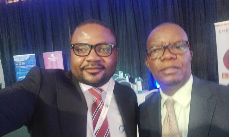 Photo souvenir with Jean Luc Mastaki