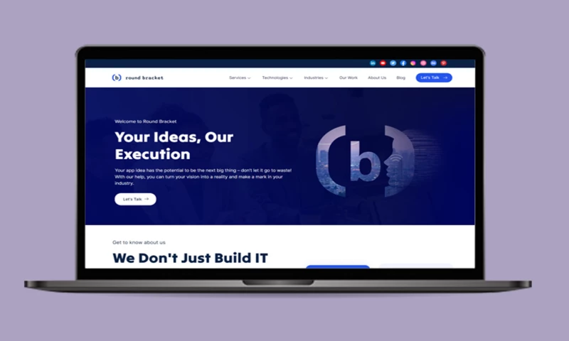 ROUND BRACKET WORDPRESS WEBSITE DEVELOPMENT