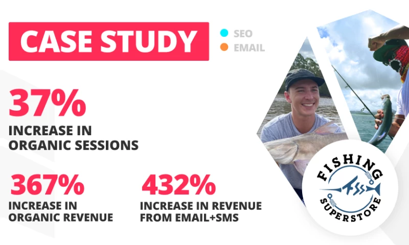 LION Digital - SEO & Email Case Study for Fishing Superstore | LION Digital