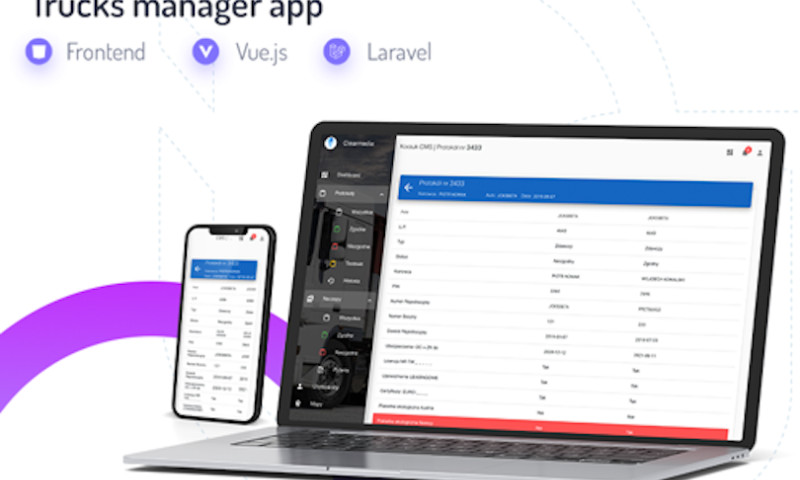 ClearMedia - Trucks manager app