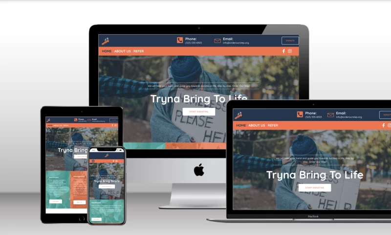 Websiteistic - Order Our Step