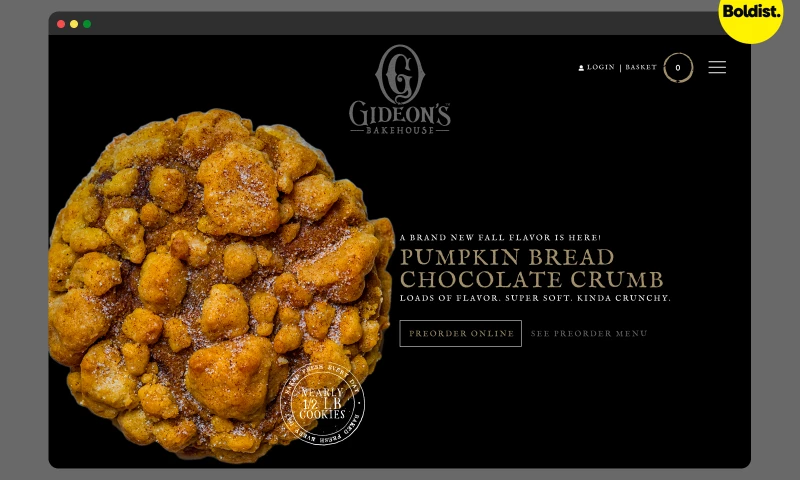 Boldist - Gideon's Bakehouse