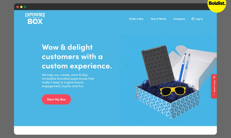 Boldist - Experience-in-a-Box