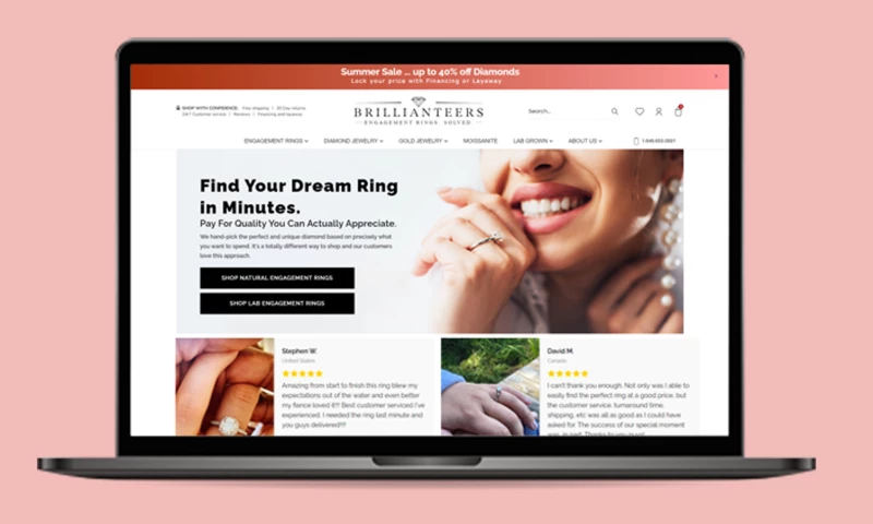 JEWELLERY MAGENTO WEBSITE DEVELOPMENT