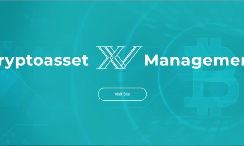 UPQODE - Website for XV Cryptoasset Management