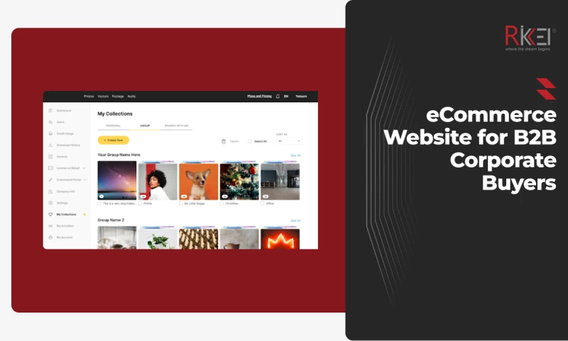 Rikkeisoft - eCommerce Website for B2B Corporate Buyers