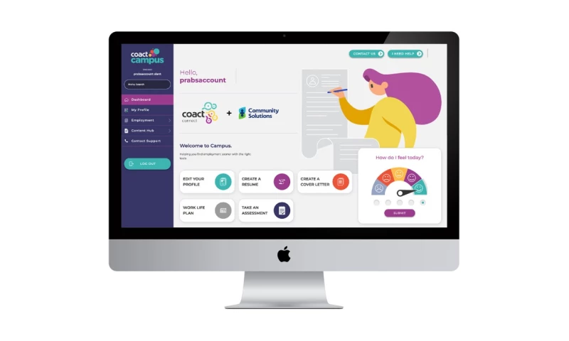 Slant Digital Agency - CoAct Campus Portal