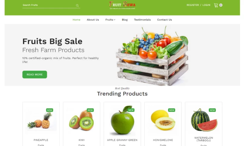 Cyboserver - Fruit Sewa