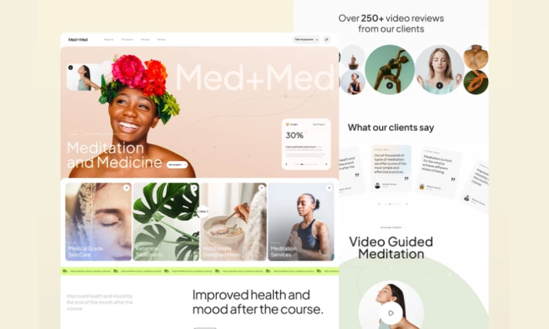 AWSMD - Health and Wellness website