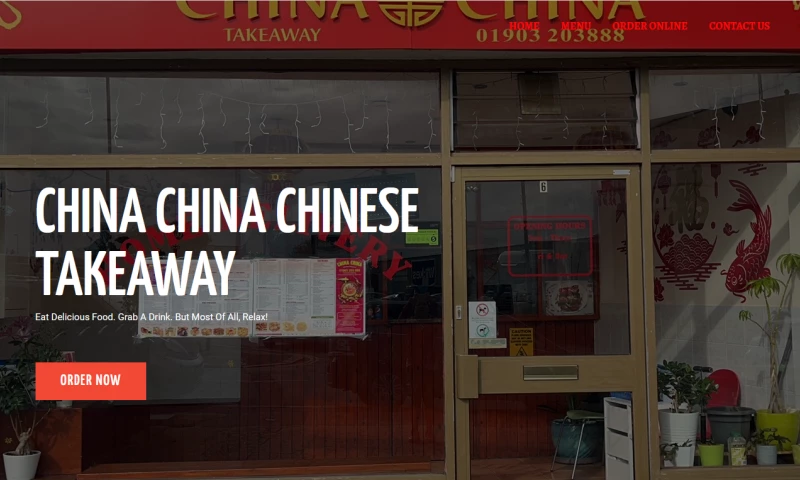 LC Web Design - China China Chinese Takeaway