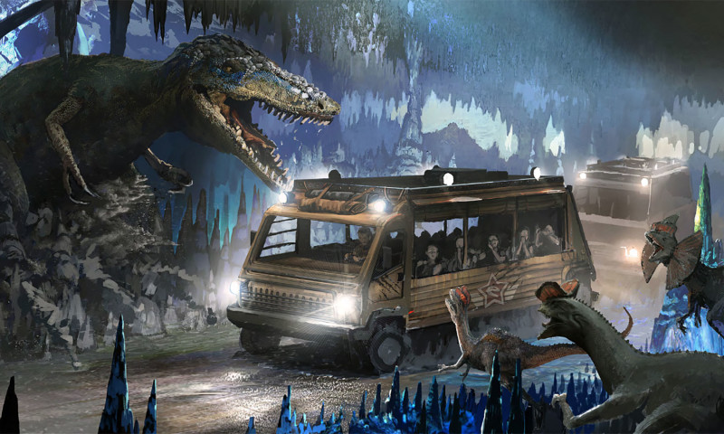 Immersive Studio - PREHISTORIC DARK RIDE