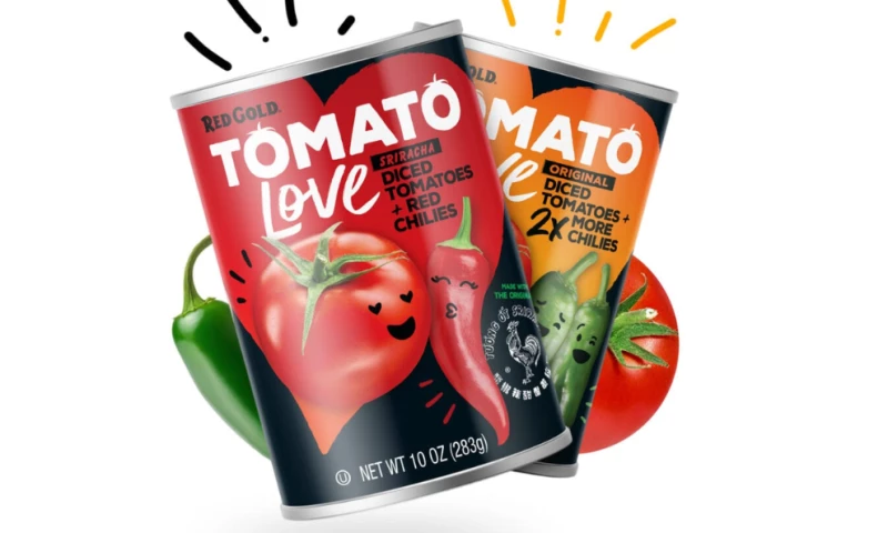 Red Gold Tomato Love