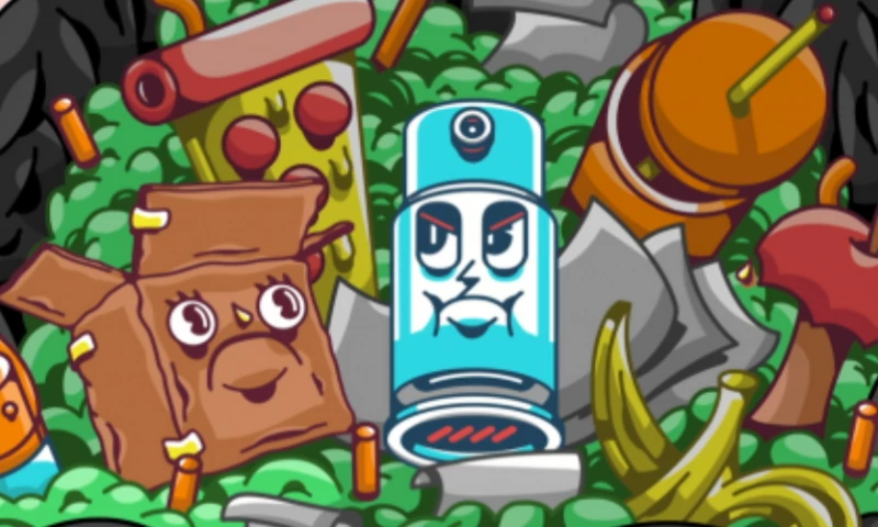 STV Creative - Glasgow City Council Recycling Stop Talking Rubbish