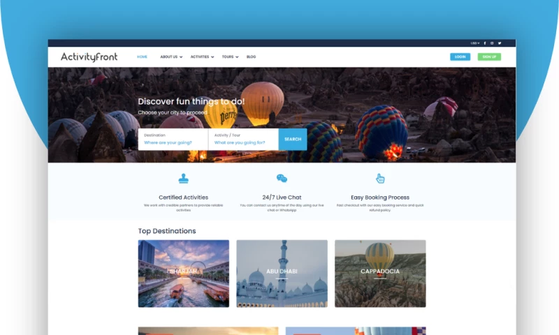 Tekturkey - ActivityFront