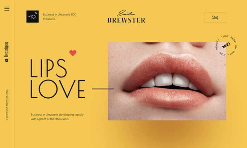 StrategixDesign - Emilia Brewster/Lips Love