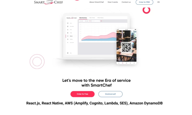 SmartChef - mobile ordering platform