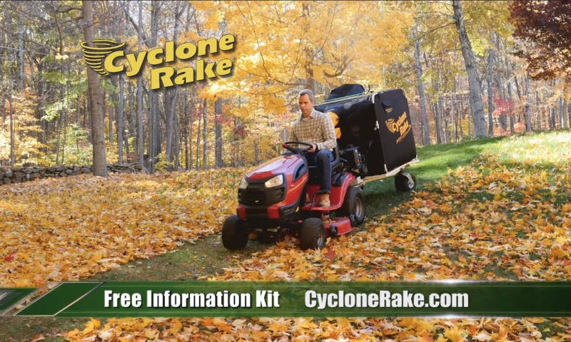 Cyclone Rake commercial