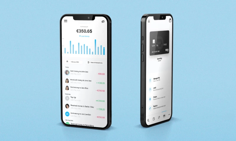 All Front - UX/UI Design & Development for Digital Banking App