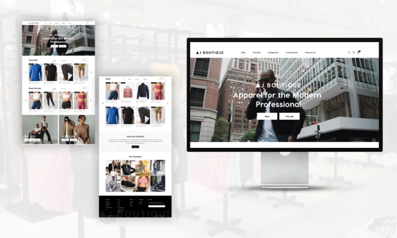 StrategixDesign - AJ Boutique