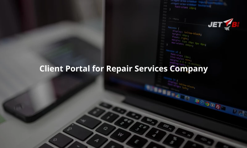 JET BI - Client Portal for Repair Services Company