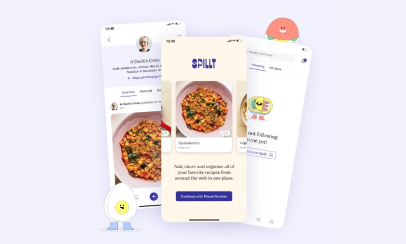 Spillt: Cooking App