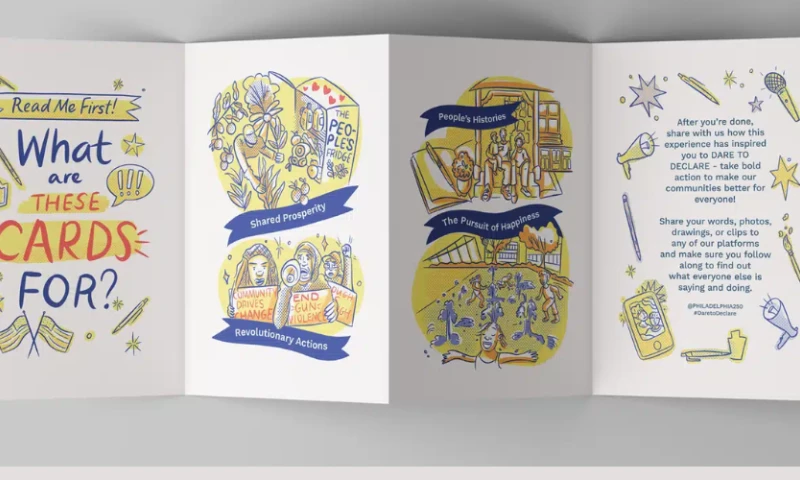 PHL250 Dare to Declare! Card Deck, Instructions, and Card Box