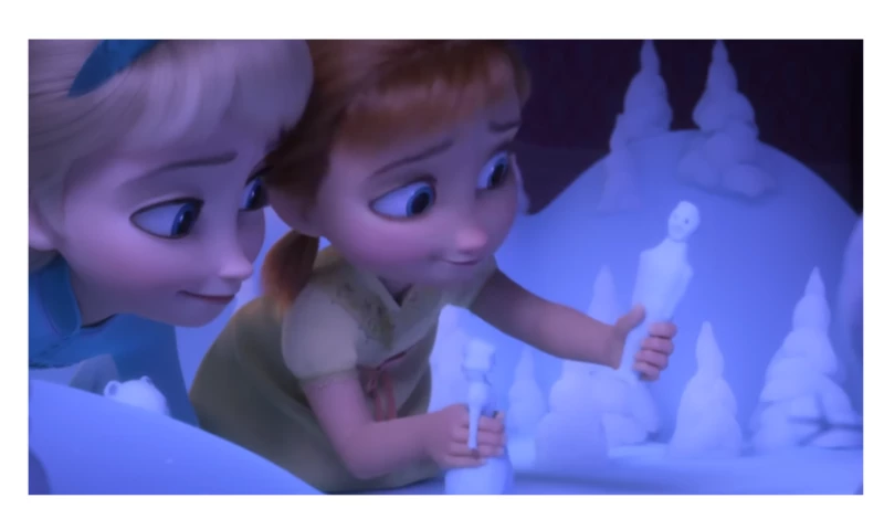 TravSonic Audio Production - Baby Anna and Elsa Learn About the Enchanted Forest | Frozen