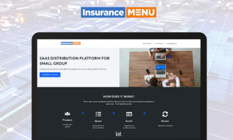 InsuranceMenu Company HEALTH SOLUTIONS SALES PLATFORM
