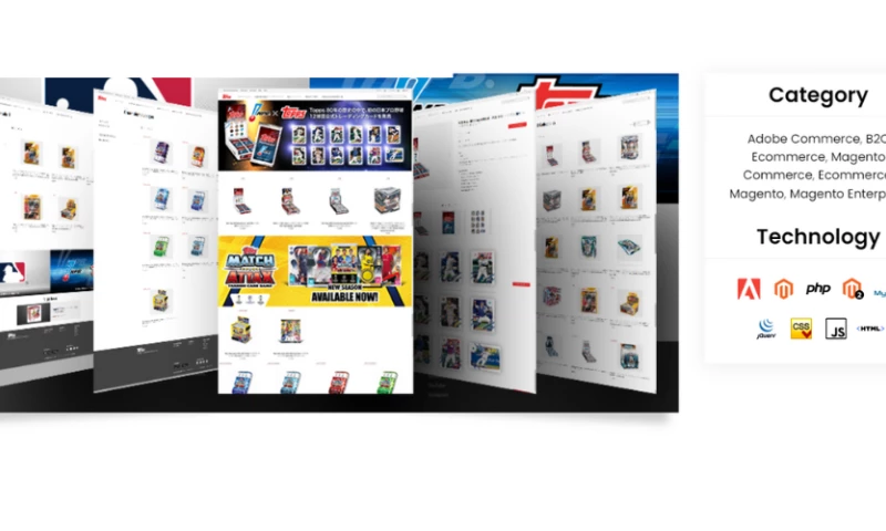 Rave Digital - B2C online Adobe Commerce (Magento 2) Store Development For Sports Company