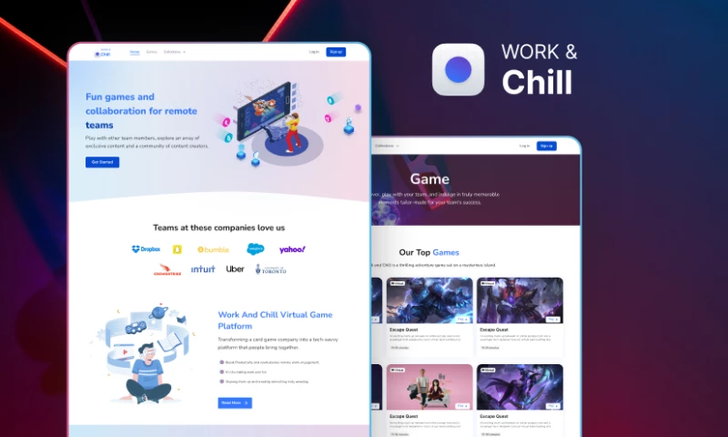 Online Gaming Website