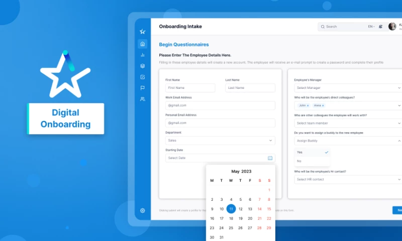 ZeeFrames - Digital Onboarding Tool