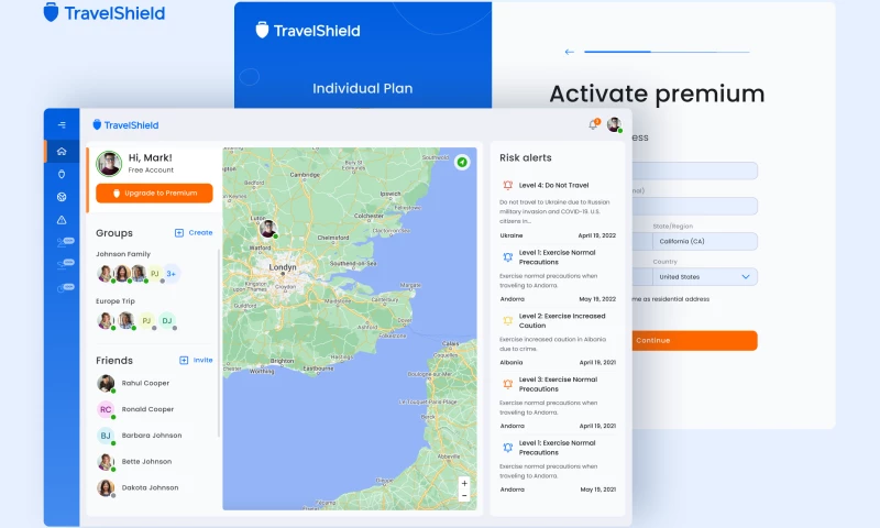 TravelShield member portal