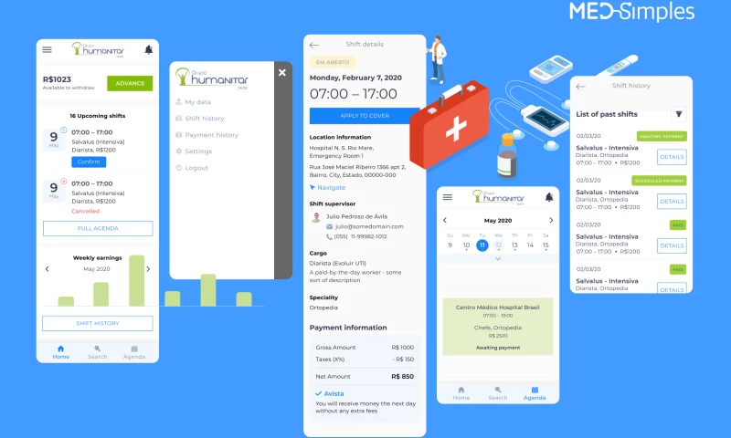 Qodeca - Companion app for MedSimples platform