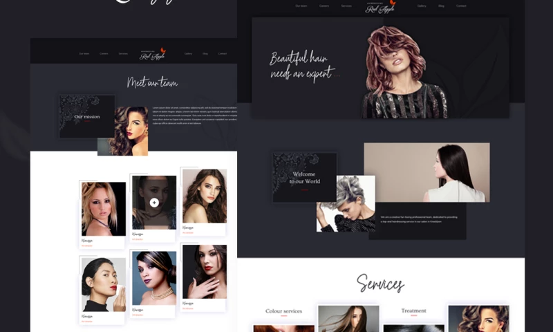 F5 Studio - Red Apple Black