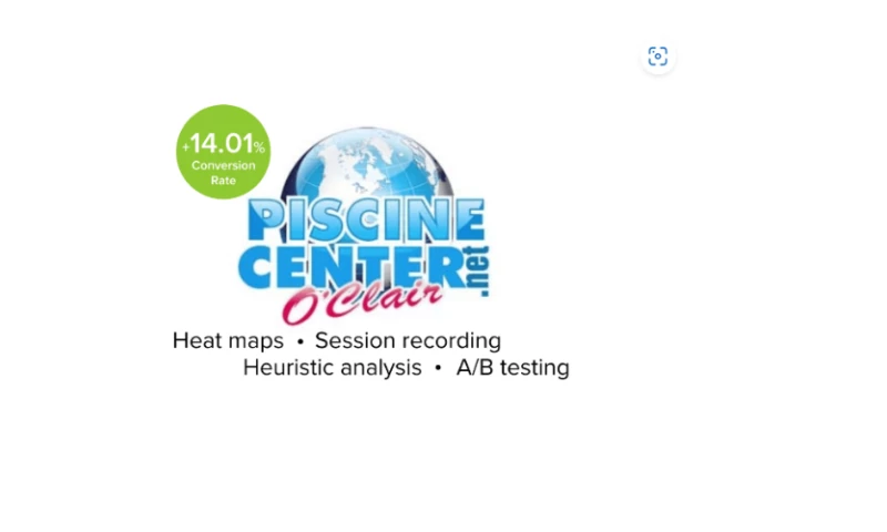 Convertize - CRO Agency Case Study Piscine Center