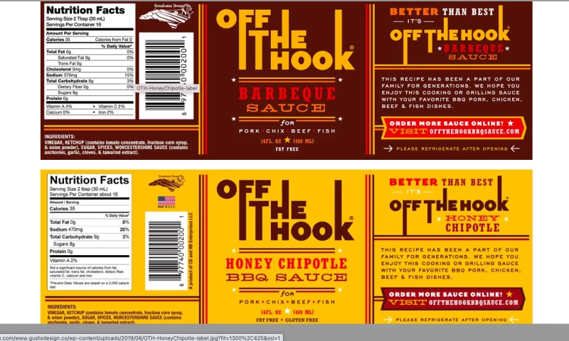 Off The Hook Barbeque Sauce