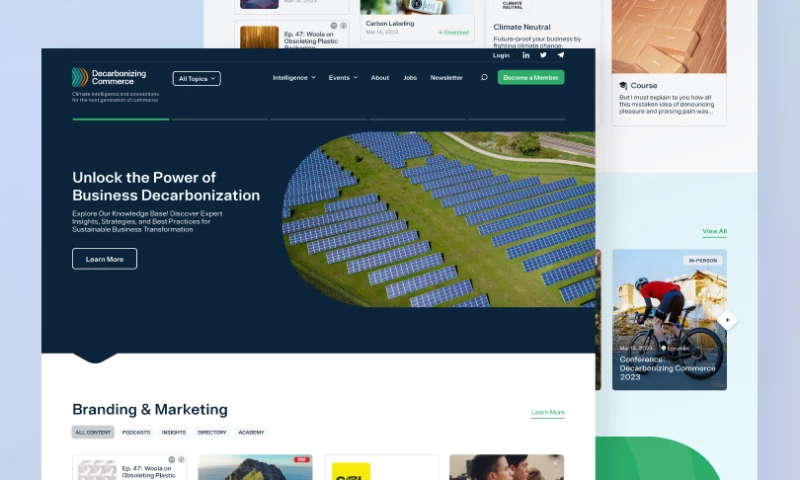 Belov Digital Agency - Decarbonizing Commerce