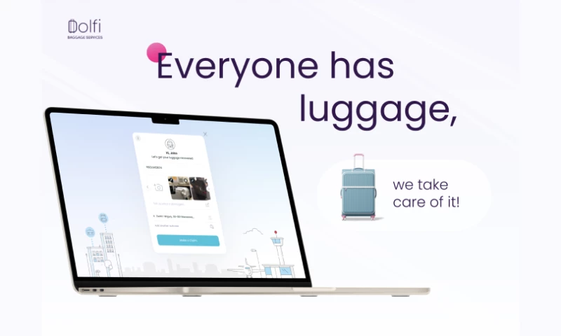 Dolfi1920. Automated baggage repair on the go