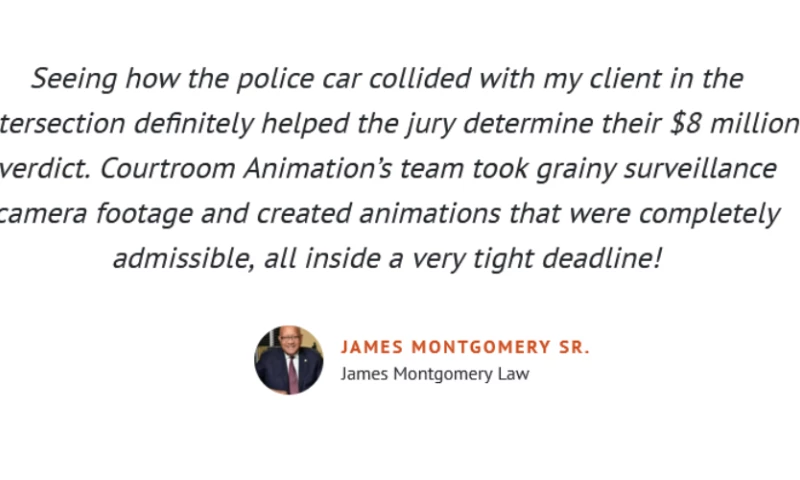 Courtroom Animation - James Montgomery Law