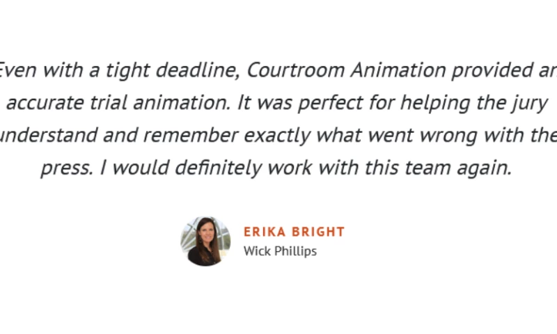 Courtroom Animation - Wick Phillips