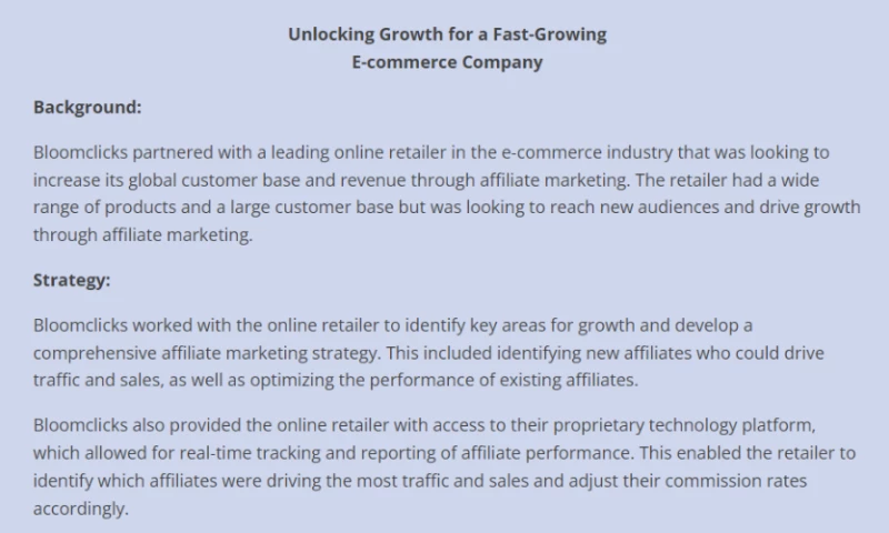 Unlocking Growth for a Fast-Growing E-commerce Company