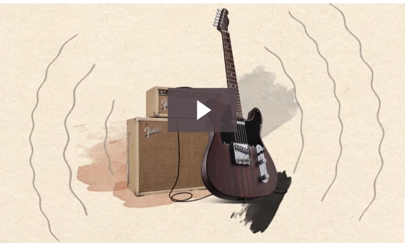 MOWE Studio - Fender - George Harrisons Iconic Rosewood Telecaster