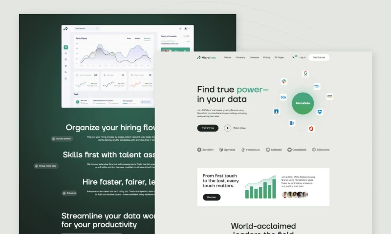 wcopilot - Microdata - SAAS Website Template